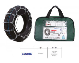 PATİNAJ ZİNCİRİ MİNİBÜS VE KAMYONET SERME 650x16 ZİNCİR EBATLARI İÇİN RESİME BAKINIZ