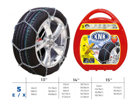 PATİNAJ ZİNCİRİ TAKMATİK ÇAPRAZ 13-14-15 JANT ZİNCİR EBATLARI İÇİN RESİME BAKINIZ