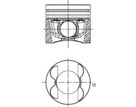 PISTON SEGMAN 0.25 83.25mm MERCEDES OM651 W204 C218 W212 W166 W221 W639 B906