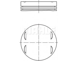 PISTON SEGMAN 0.50mm 84.50mm BMW M54 B30 E46 E39 E60 E65 E83 E53 Z3 Z4