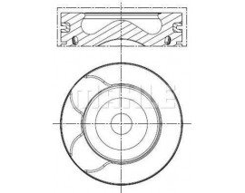 PISTON SEGMAN 0.50mm FREELANDER 2 L359 2.2TD4 06 14 DISCOVERY SPORT L550 14 R.R EVOQUE L538 11 19 JAGUAR XF I X250 2.2 D 11 15 XF SPORTBRAKE X250 2.2 D 12 15