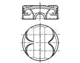 PISTON SEGMAN 84.00MM STD BMW N42 N40 N45 E46 E90 E87 E92