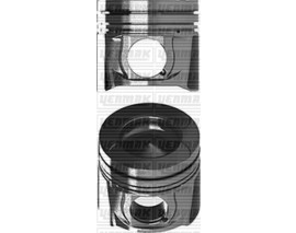 PISTON SEKMAN STD 85.01MM MASTER MOVANO III 2.3 CDI CDTI 10 M9T676 Euro5