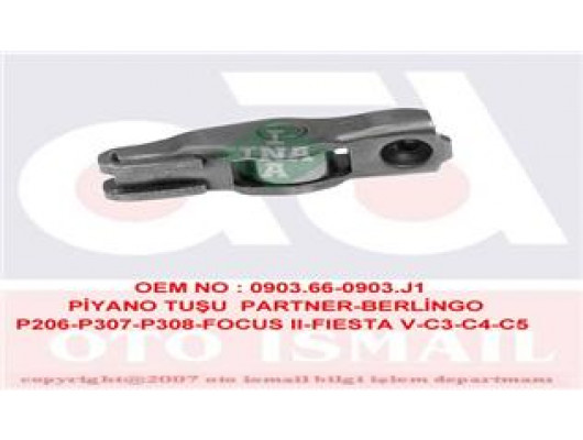 PİYANO TUŞU P206-207-307-308-407-PARTNER-BERLINGO-C2-C3-C4-C5-FIESTA V-VI-FOCUS II 1.6HDI-1.6TDCI