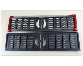 PLAKA ALTLIĞI PASLANMAZ KIRMIZI REFLEKTÖRLÜ 2 Lİ TAKIM HIRDAVAT