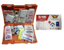 PLS. İŞYERİ İLKYARDIM SETİ ULTRA LUX DUVAR APARATLI - İŞ GÜVENLİĞİNE UYGUN HIRDAVAT