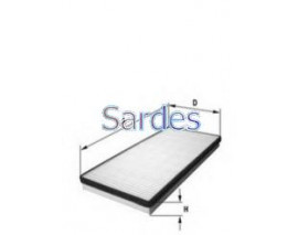 POLEN FİLTRESİ COROLLA 1.8 02-07 RAV4 II 1.8-2.0 00 YARIS-YARIS VERSO 1.0-1.3-1.4-1.5 00-05