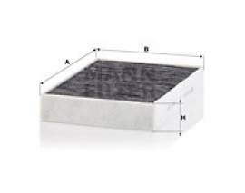 POLEN FILTRESI KARBONLU RANGE ROVER EVOQUE L551 DISCOVERY SPORT L550 18 JAGUAR E-PACE X540 17