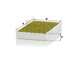 POLEN FILTRESI MODEL Y 5YJY 19 MODEL 3 5YJ3 18 ANTI BAKTERIYEL. POLIFENOLLU