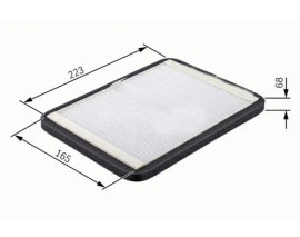 POLEN FİLTRESİ SCANIA SERİE P- R- T- 4 94-164 CU1722