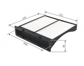 POLEN FİLTRESİ SUBARU FORESTER-IMPREZA III G3-GH-GR IMPREZA IV GJ. GP LEVORG. XV I