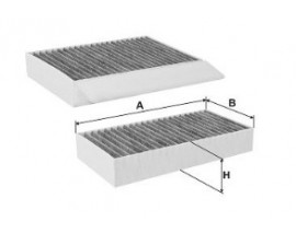 POLEN FILTRESI TAKIMI MERCEDES W166 X166 C292 KARBONLU
