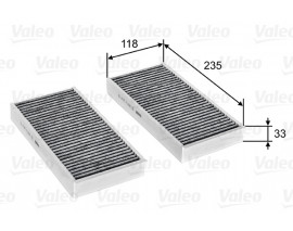 POLEN FILTRESI X2 BMW F45 F46 F55 F56 F60 KARBONLU