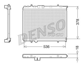 RADIATOR CITRO N BERLINGO MF 96-11