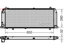 RADİATOR. ENGİNE COOLİNG AUDI 100 43. C2 76-83