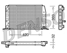 RADİATOR. ENGİNE COOLİNG AUDI 80 81. 85. B2 78-86