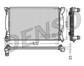 RADİATOR. ENGİNE COOLİNG AUDI A4 8E. B6 00-04