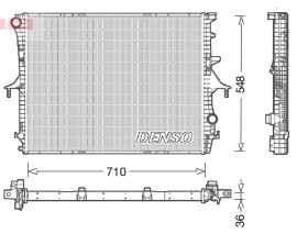 RADİATOR. ENGİNE COOLİNG AUDI Q7 4L 06-15