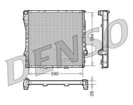 RADİATOR. ENGİNE COOLİNG BMW X5 E53 00-06