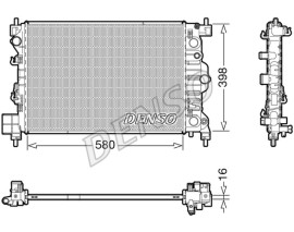 RADİATOR. ENGİNE COOLİNG CHEVROLET AVEO T300 11-