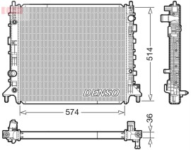 RADİATOR. ENGİNE COOLİNG CHEVROLET CAMARO 15-