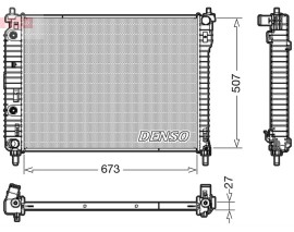 RADİATOR. ENGİNE COOLİNG CHEVROLET CAPTIVA 06-