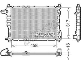 RADİATOR. ENGİNE COOLİNG CHEVROLET MATIZ 05-