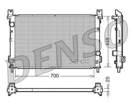 RADİATOR. ENGİNE COOLİNG CHRYSLER PACIFICA 03-08
