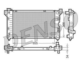 RADİATOR. ENGİNE COOLİNG CHRYSLER VOYAGER III 95-01