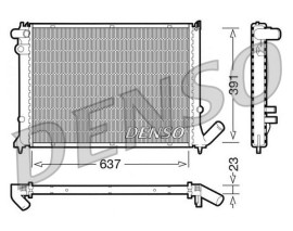 RADİATOR. ENGİNE COOLİNG CITRO N XANTIA 93-03