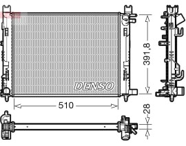 RADİATOR. ENGİNE COOLİNG DACIA DOKKER 12-