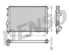 RADİATOR. ENGİNE COOLİNG DACIA LOGAN I 04-