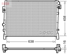 RADİATOR. ENGİNE COOLİNG DODGE JOURNEY 08-