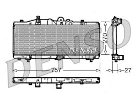 RADİATOR. ENGİNE COOLİNG FIAT BARCHETTA 95-05