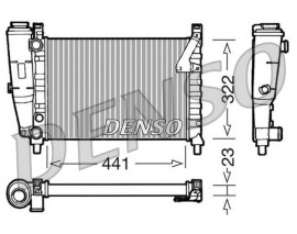 RADİATOR. ENGİNE COOLİNG FIAT DUNA 87-91
