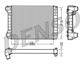 RADİATOR. ENGİNE COOLİNG FIAT PUNTO 99-12