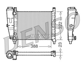 RADİATOR. ENGİNE COOLİNG FIAT UNO 146 83-00