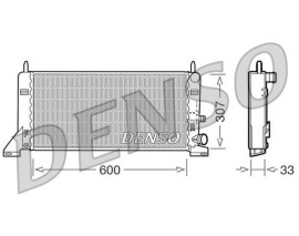 RADİATOR. ENGİNE COOLİNG FORD ESCORT IV 85-90
