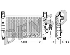 RADİATOR. ENGİNE COOLİNG FORD ESCORT V 90-95