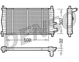 RADİATOR. ENGİNE COOLİNG FORD FIESTA III 89-97