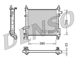RADİATOR. ENGİNE COOLİNG FORD KA 96-08