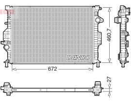 RADİATOR. ENGİNE COOLİNG FORD KUGA II 12-