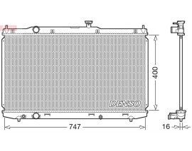 RADİATOR. ENGİNE COOLİNG HONDA ACCORD IX 12-