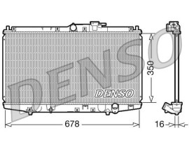 RADİATOR. ENGİNE COOLİNG HONDA ACCORD VI 97-05