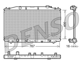 RADİATOR. ENGİNE COOLİNG HONDA ACCORD VII 03-08