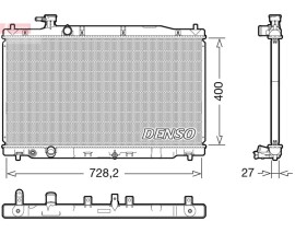 RADİATOR. ENGİNE COOLİNG HONDA CR-V III 06-