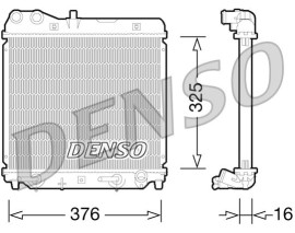 RADİATOR. ENGİNE COOLİNG HONDA JAZZ II 02-08