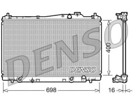 RADİATOR. ENGİNE COOLİNG HONDA STREAM 01-06