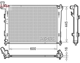 RADİATOR. ENGİNE COOLİNG HYUNDAI ELANTRA 00-06