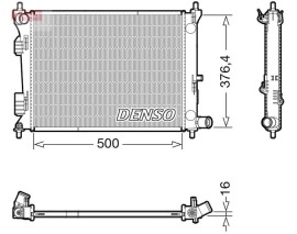 RADİATOR. ENGİNE COOLİNG HYUNDAI İ20 I 08-15